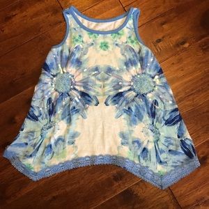 Justice Floral Tank
